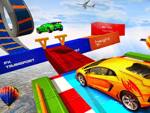Sky Ramp Car Mega Stunts Big Jump preview